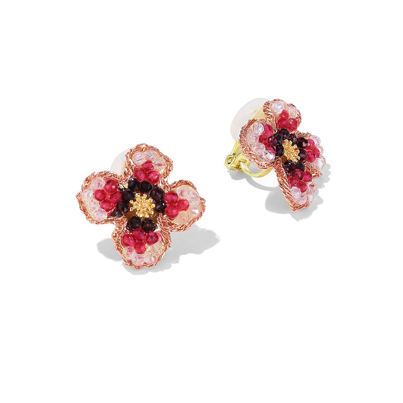 赵露思同款粉色花朵耳环女2026新款小众设计精致925银针耳钉耳饰,饰品/流行首饰/时尚饰品新,耳环,淘宝优惠券,粉丝福利购,淘宝优惠卷