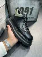 Martens, утепленные трендовые универсальные эксклюзивные кроссовки в английском стиле, модель весна 2024 года, в британском стиле