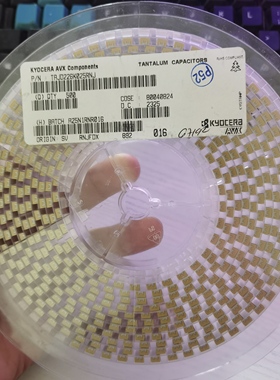 TAJD226K025RNJ 226K 22UF 25V D型 AVX 钽电容