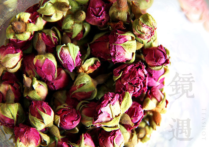 新疆新货沙漠和田玫瑰花茶 大马士革干紫玫瑰花蕾茶袋装500g克