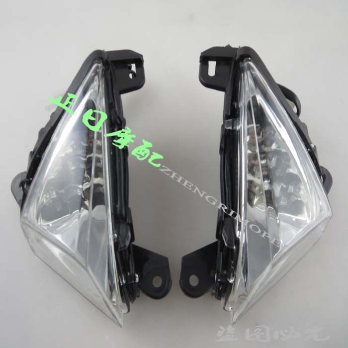 适用川崎ZZR1400 ZX-14R 06-12年六眼魔神 前转向灯 转弯灯信号灯