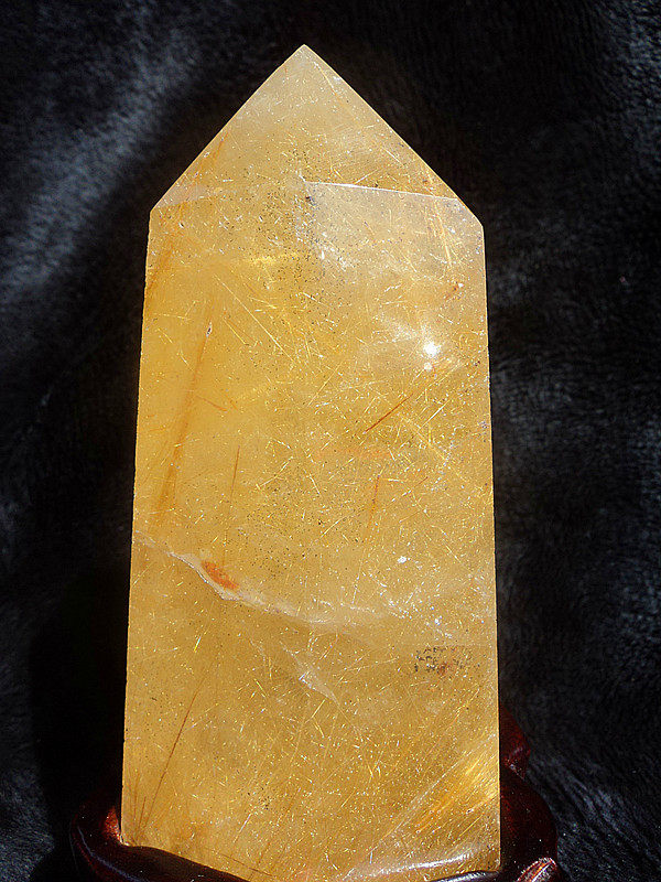 水晶矿石天然钛晶柱 发晶柱 水晶柱 总高190&times;净高150&times;65&times;60