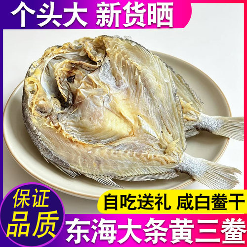 整条黄三鲞大黄鱼干白姑鱼咸白鲞