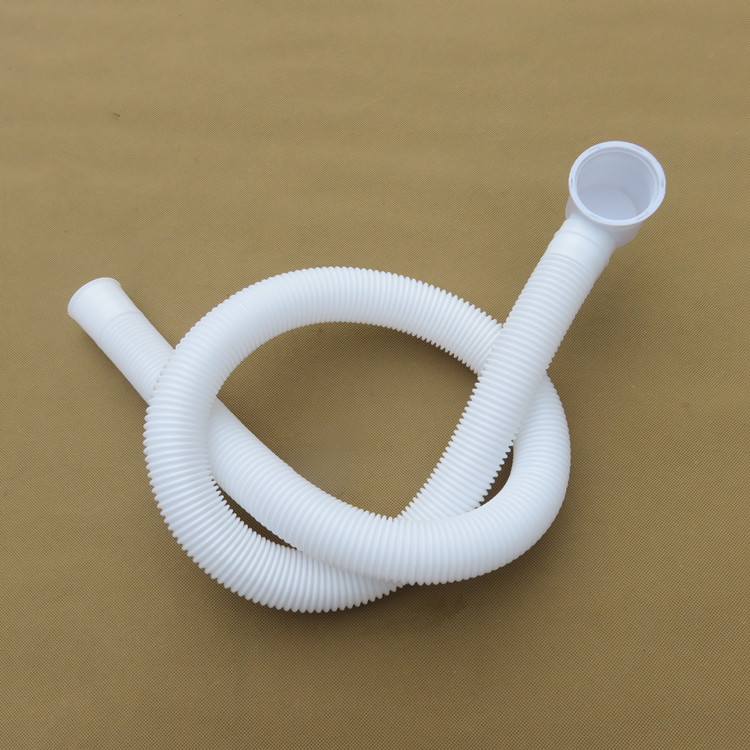 塑料浴缸排水管去水器连体浴缸下水管软管下水器浴缸配件1.2米