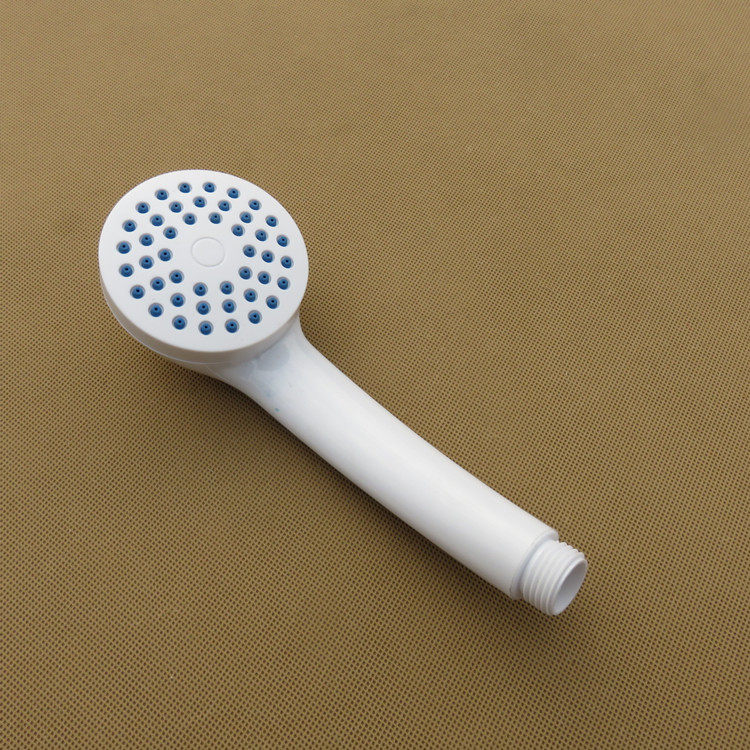 白色浴室塑料淋雨热水器花洒喷头
