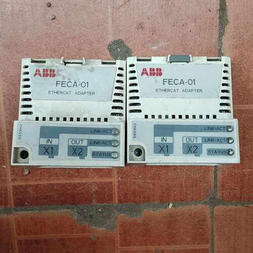 议价ABB变频器通讯模块FECA-01，二手拆机，功能完好