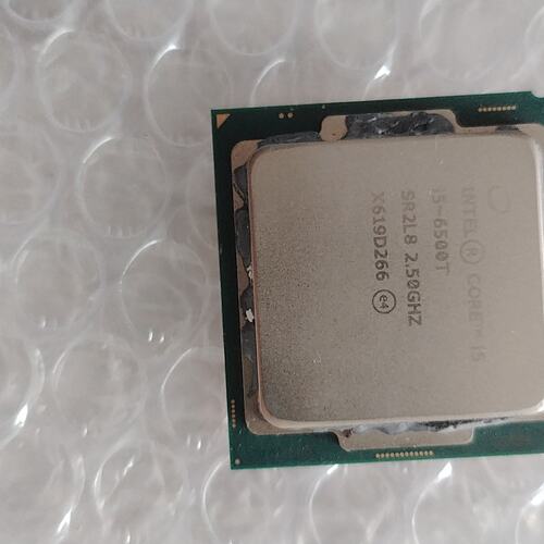 议价拆机的CPU i5 6500t.正常拆下来的， 低压版 无磕