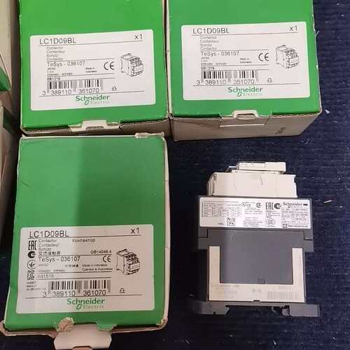 议价全新施耐德LC1D09BL直流接触器，DC24V，原装，