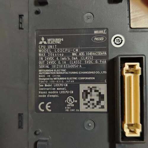 议价三菱PLC CPU模块 L02CPU-CM