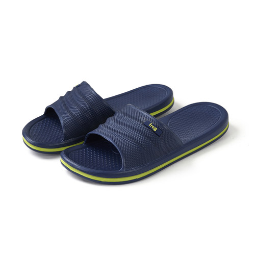 Frog防滑浴室洗澡厚底凉拖鞋