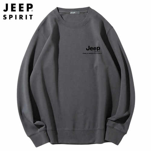JEEPSPIRIT双面圆领薄款卫衣