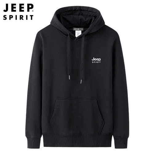 银狐绒JEEPSPIRIT运动上衣连帽