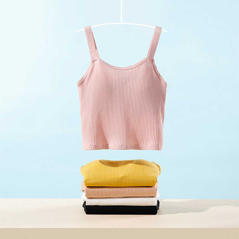 棉背心哺乳吊带免文胸韩版休闲美背瑜伽背心一体胸垫孕妇产后哺乳