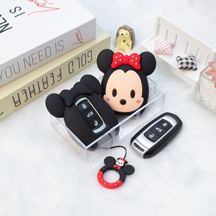 适用于吉利钥匙套gl新帝豪gs熊猫mini车S1博越X3远景x6博瑞壳可爱