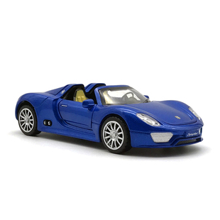 保时捷911敞篷跑车仿真原厂儿童金属玩具小汽车模型声光回力摆件