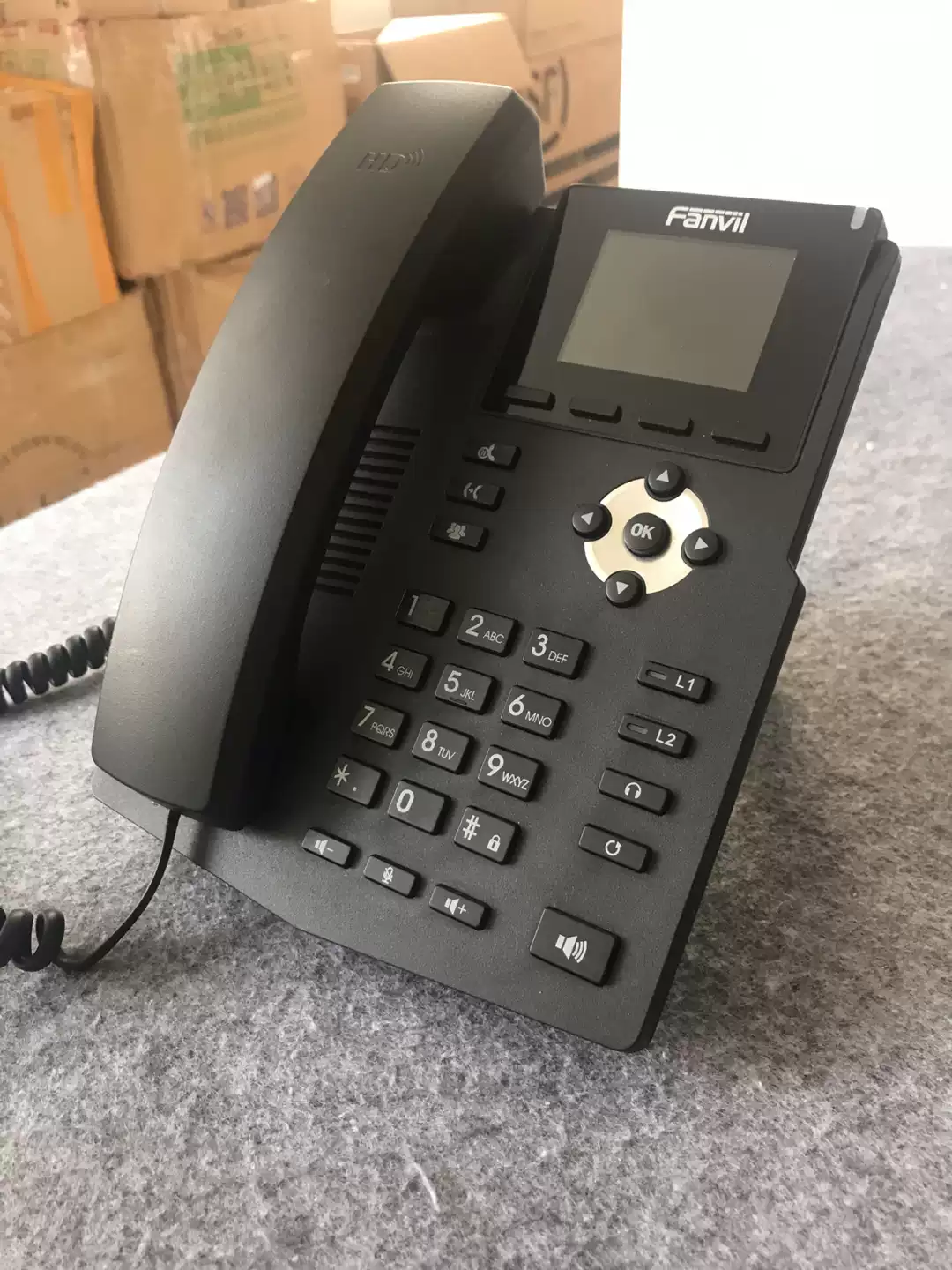 方位X3S网络ip电话机 ip话机彩屏电话机固话