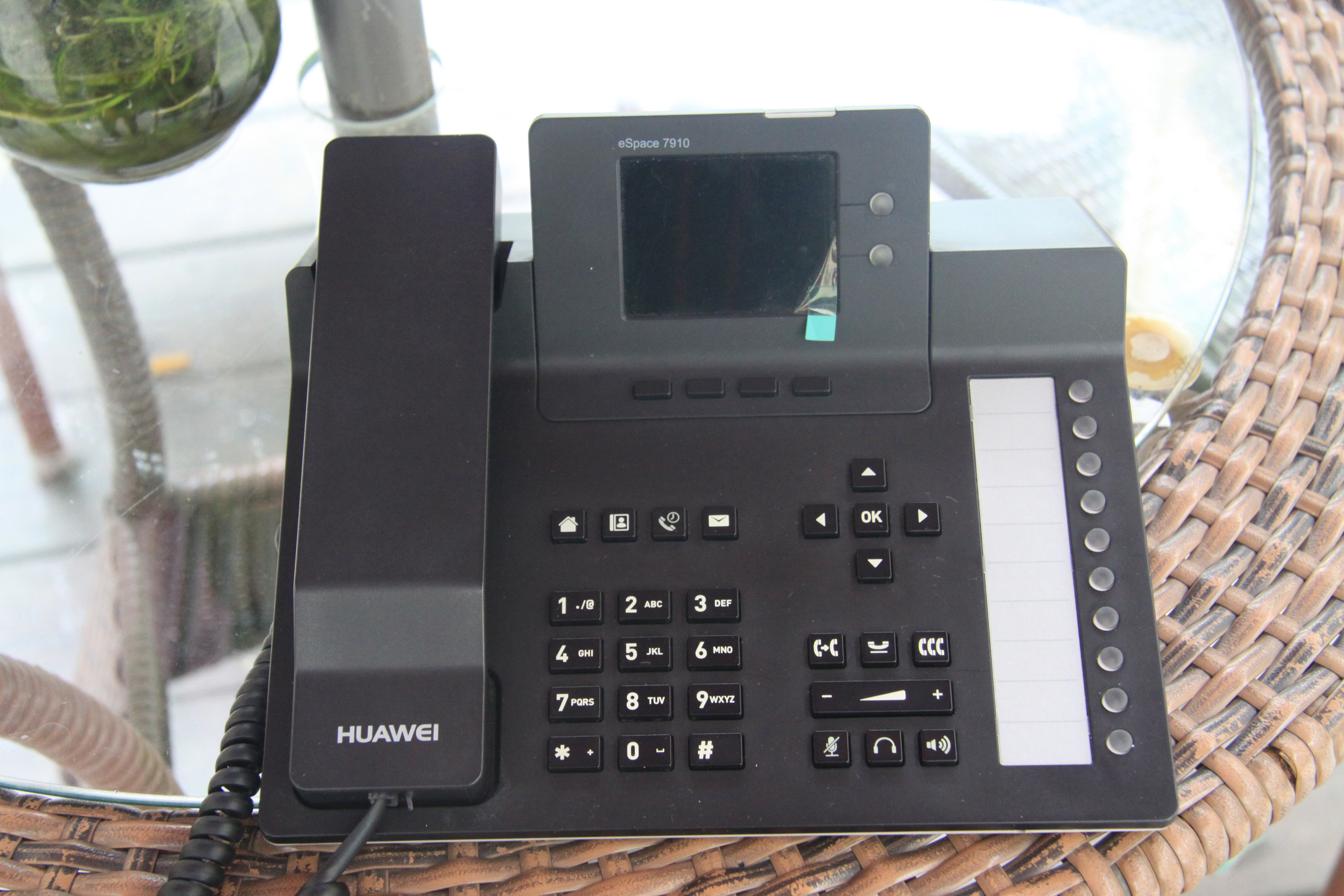 huawei华为espace7910/7950千兆彩ip话机,poe供电,千兆网口