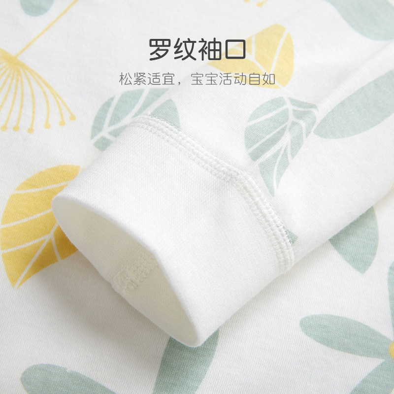 CHILDRENS AUTUMN CLOTHES SPRING AND AUTUMN WINTER BOYS AND GIRLS COTTON BABY UNDERWEAR SINGLE WARM BOTTOM MONK CLOTHES BABY TOPS