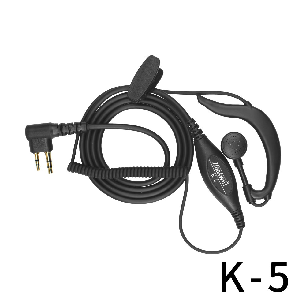 鸿威对讲机GD-2，GD-3，GD-6，GD-7，GD-8，U1 HW-218专用耳机K-5
