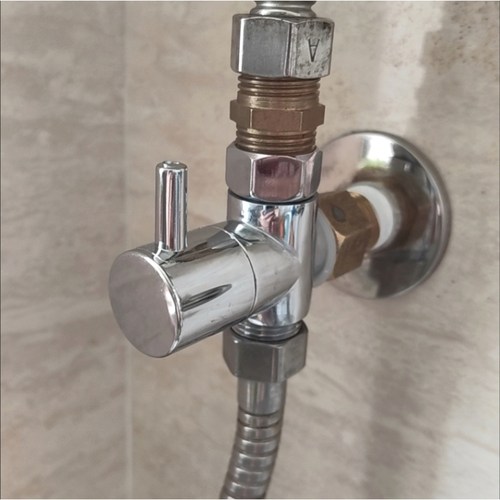 三通花洒转接头水龙头分水器分水阀淋浴冷热一进二出角阀开关