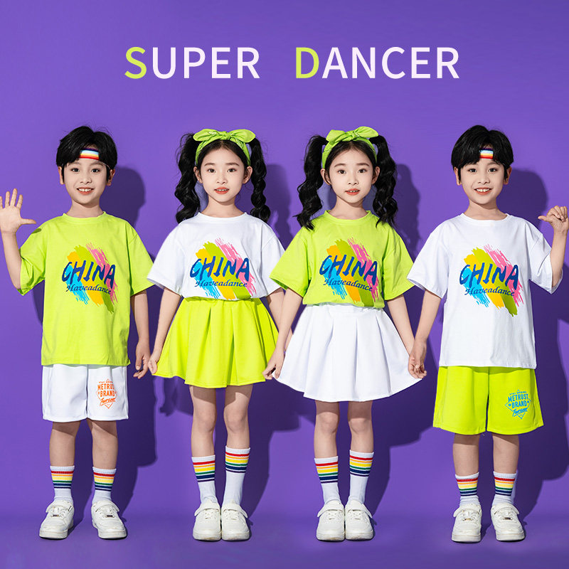 六一儿童表演服小学生啦啦队