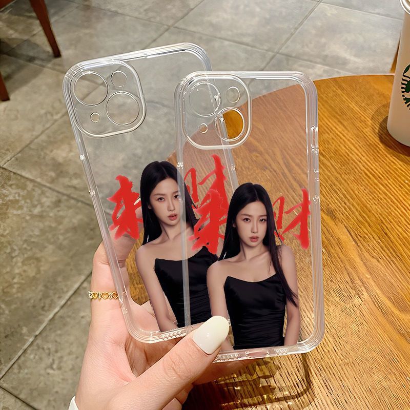 小米CIVI4PRO高颜值16ProMax手机壳iPhone13来财虞书欣15PLUS创意苹果12适用OPPORENO14透明软VIVOS30PRO趣味