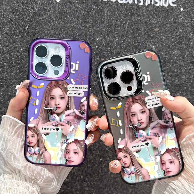 华为NOVA13唱歌宋雨琦15Plus周边iPhone16手机壳硬小米17ProMax彩银苹果12适用OPPOFindx9可爱14少女心iQOOz9