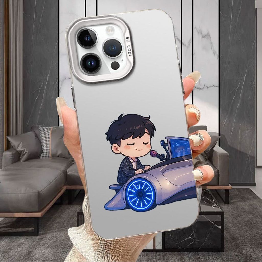 林俊杰演唱会插画VIVOs30手机壳15PLUS彩银13ProMax卡通苹果14适用12一加ACE5竞速版iPhone16硬创意荣耀POWER