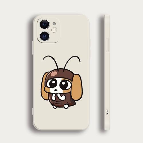 iPhone16趣味比格蟑螂13promax手机壳小米14Ultra适用12真我NEO7SE软红米TURBO4卡通VIVOs20苹果15可爱荣耀GT