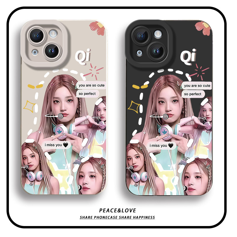 OPPOReno16适用苹果15少女心s60唱歌宋雨琦14Plus可爱华为Mate80ProMax瞳眼iPhone17手机壳软x300ins风麦芒40