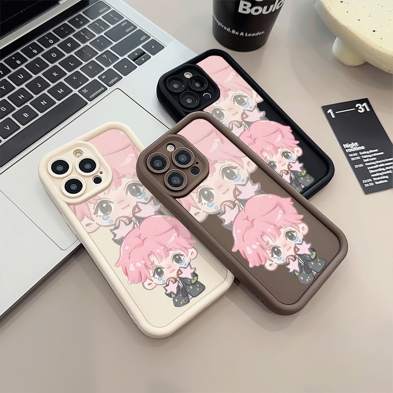 苹果16糖果14可爱15plus适用iPhone13手机壳12软Q版音乐节梓渝17ProMax华为HI畅享80pro周边真我neo7xVIVOS30