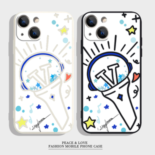 OPPOFindx8pro周边苹果17Air16e张杰应援棒15plus适用iPhone13简约华为NOVA14ULTRA手机壳12ProMax软真我neo7