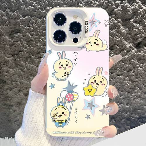 适用苹果13iPhone15p创意12promax彩银硬适用14PLUS星星乌萨奇适用小米17ULTRA适用华为NOVA16适用红米NOTE17