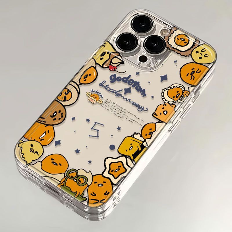 16ProMax适用手机壳iPhone15荣耀畅玩60小众OPPORENO14满屏懒蛋蛋X200S苹果13创意Nova12透明软红米TURBO4PRO