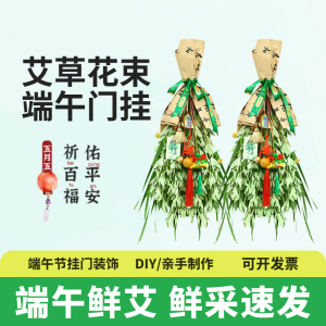 端午节艾草花束新鲜艾草菖蒲整棵