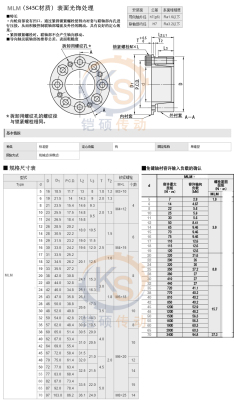 日本MISUMI免键轴衬MLM标准型带定心功能 涨套 胀紧套 原装正品