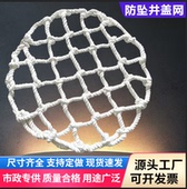 防坠网污水井检查井防坠pe防坠网井盖防坠网建筑防护网子井盖网