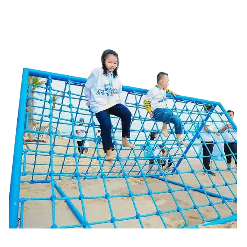 定做户外景区攀爬拓展绳网