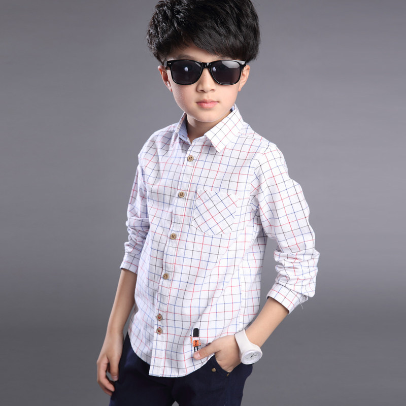 Chemise garcon à manche longue - Ref 2075768 Image 4