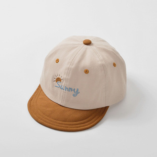 宝宝帽子秋冬款韩版儿童鸭舌帽户外运动帽男孩防晒遮阳男孩棒球帽