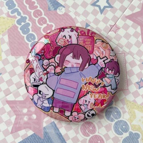 【幕醒森林】undertale周边传说之下chara frisk吧唧挂件游戏同人