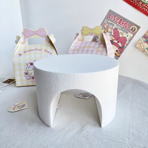 8寸10 钻山洞烘焙假体泡沫蛋糕胚模型翻糖奶油裱花小火车练习磨具