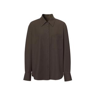 新款 蒋欣代言TR经典 保暖25冬季 百搭显瘦衬衫 上衣女1G9922681 衬衫