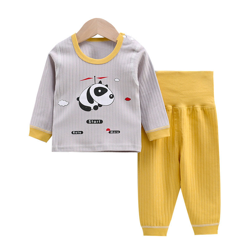 CHILDRENS CLOTHING CHILDRENS UNDERWEAR SET COTTON AUTUMN CLOTHES AUTUMN PANTS BABY CLOTHES BABY COTTON LOUNGEWEAR SPRING AND AUTUMN PAJAMAS