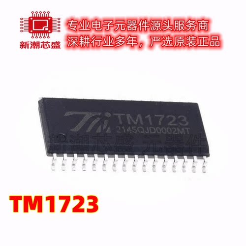 TM1723 SOP-32带键盘扫描接口的LCD驱动控制IC 全新原装 TM