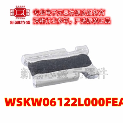 WSKW06122L000FEA 2mΩ ±1% 1W 电流采样电阻 0612 全新原装威世