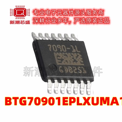BTG70901EPLXUMA1 功率电子开关 TSSOP-14 2A 2.7V~28V 全新原装