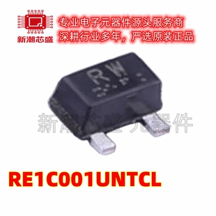 RE1C001UNTCL 丝印RW N沟道 20V 100mA 场效应管 SOT-416FL
