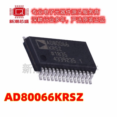 AD80066KRSZ ADC/DAC-专用型 封装SSOP-28 原厂正品ADI(亚德诺)