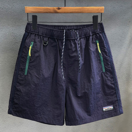 清仓捡漏夏季短裤男士薄款运动拉链口袋美式工装裤青年抽绳五分裤